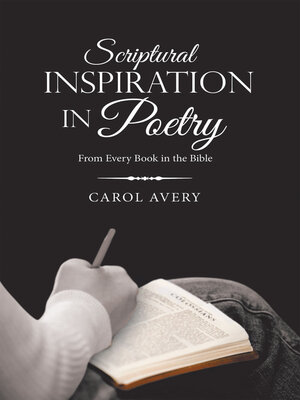 cover image of Scriptural Inspiration in Poetry